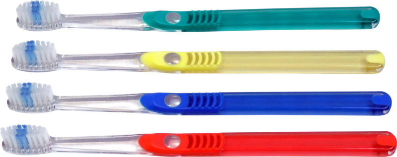 Premium Adult Indicator Cleargrip Toothbrush - Compact Head 