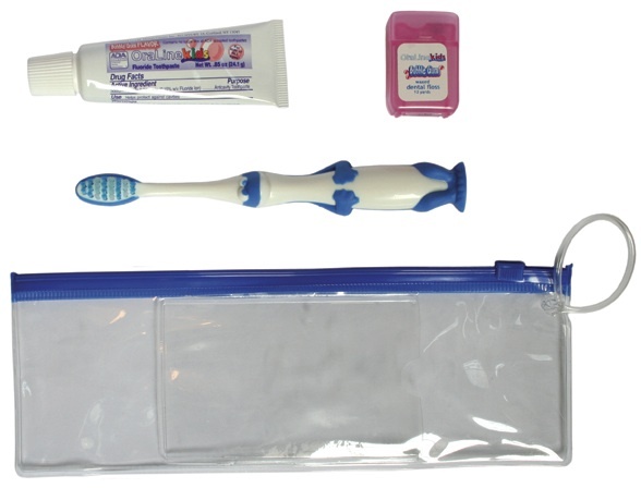 Kid's Preventive Dental Kit, Bubblegum Dino